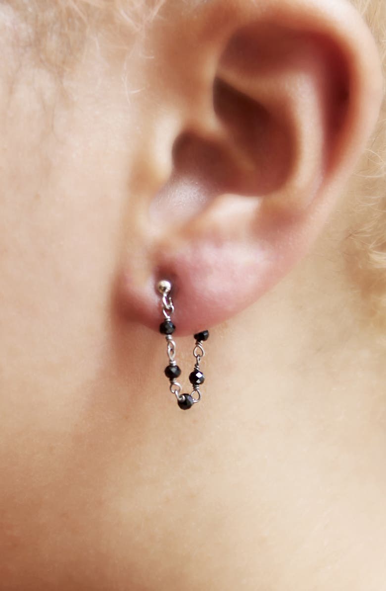 Adornia Rosary Drop Earrings, Alternate, color,