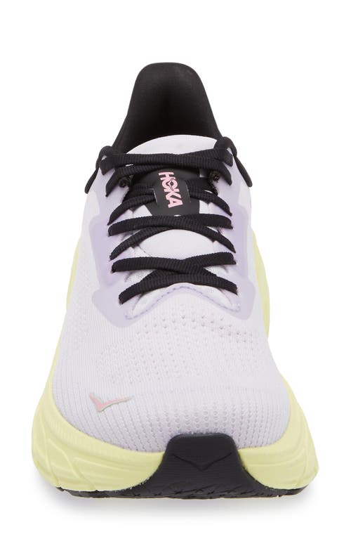 Hoka Arahi 7 1147851-swy Womens 8.5 Starlight Glow Running Shoes Zpo3710 In Yellow