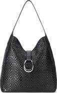 STAUD Maya Leather Shoulder Bag
