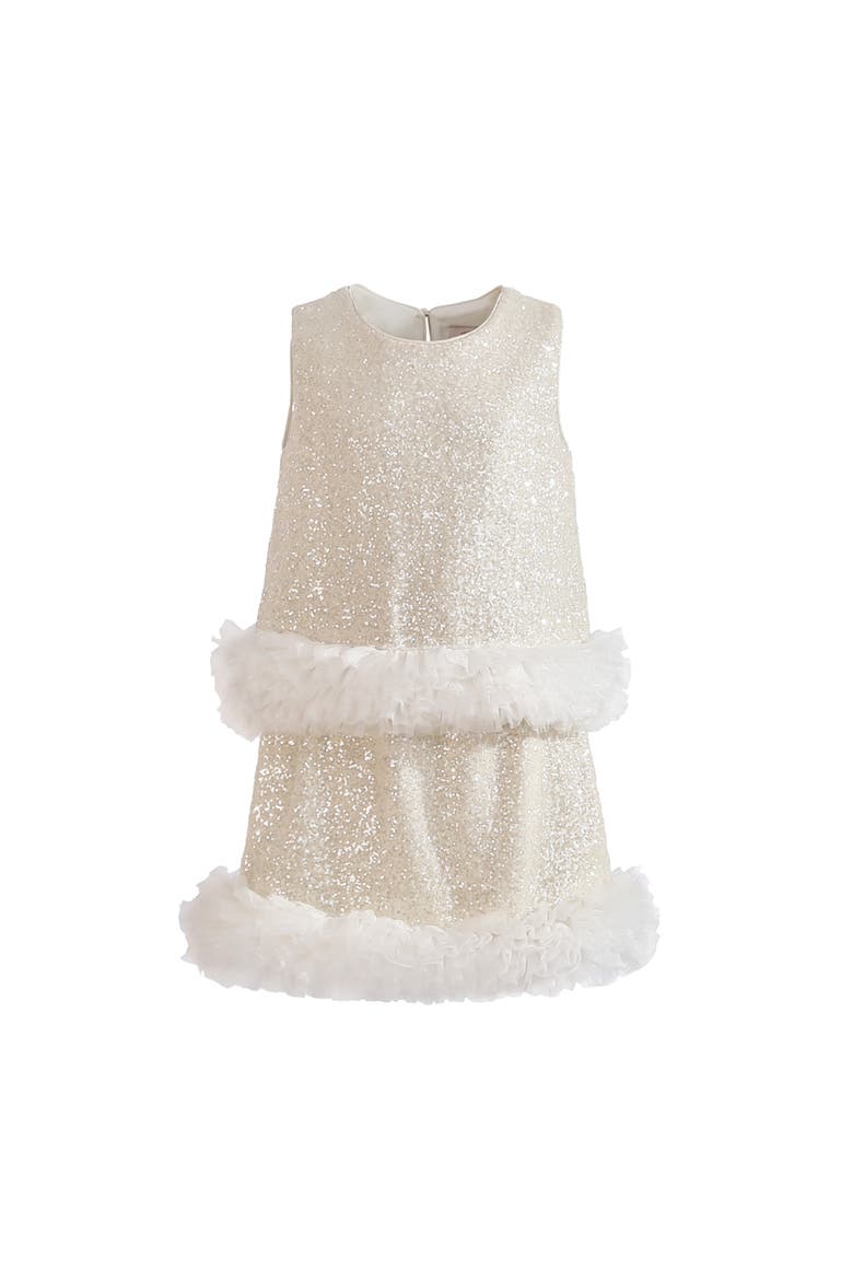 Celeste Sequin Party Outfit, Main, color, Ivory