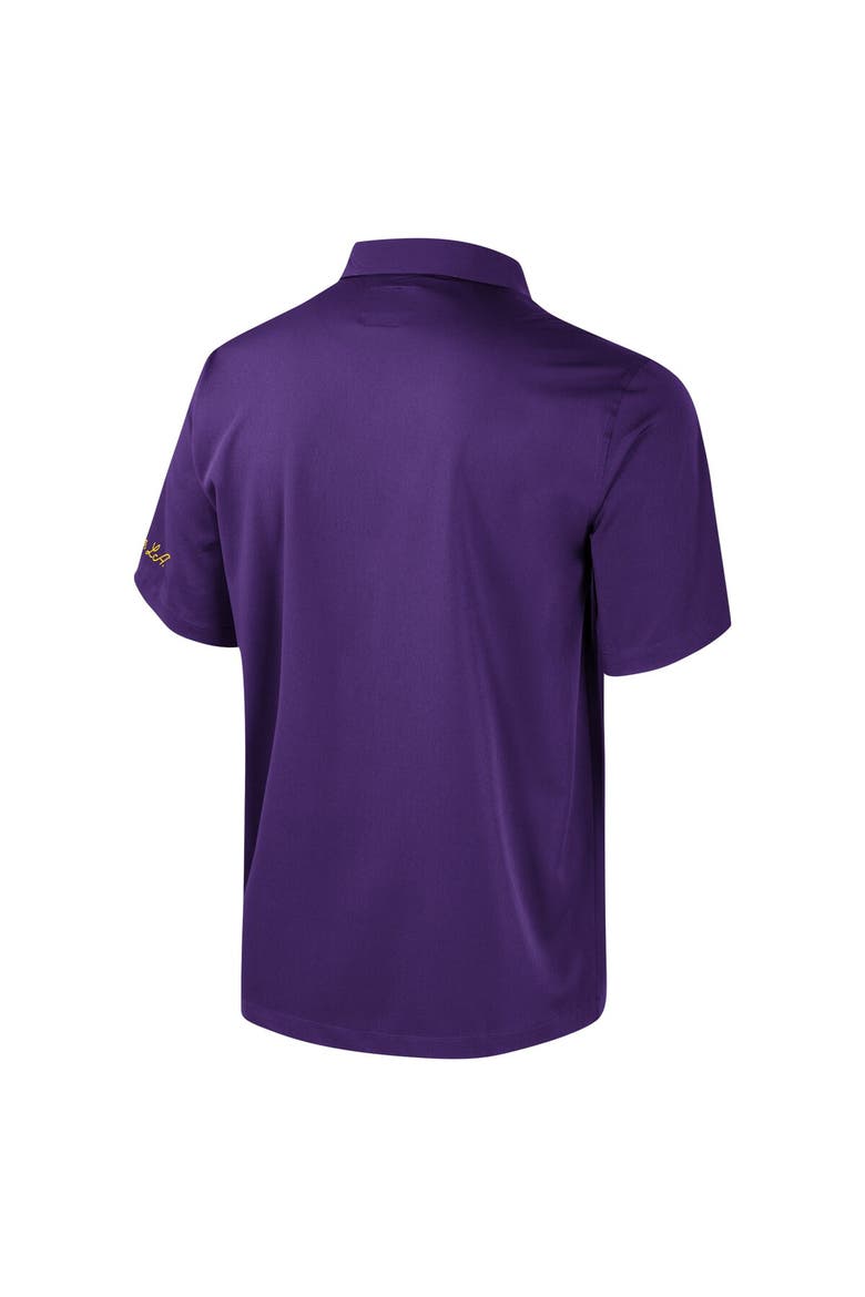 Men's Colosseum Purple LSU Tigers Strike Bowling Button-Up Shirt, Alternate, color, Purple