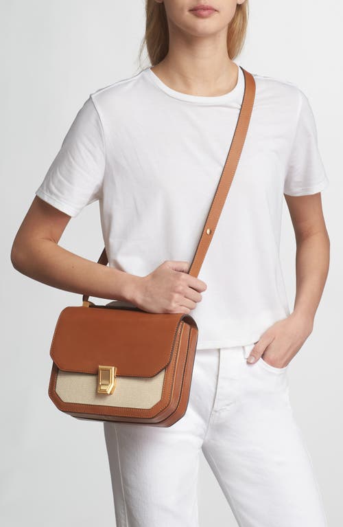 Rag & Bone Women's Max Leather & Canvas Crossbody Bag In Natural