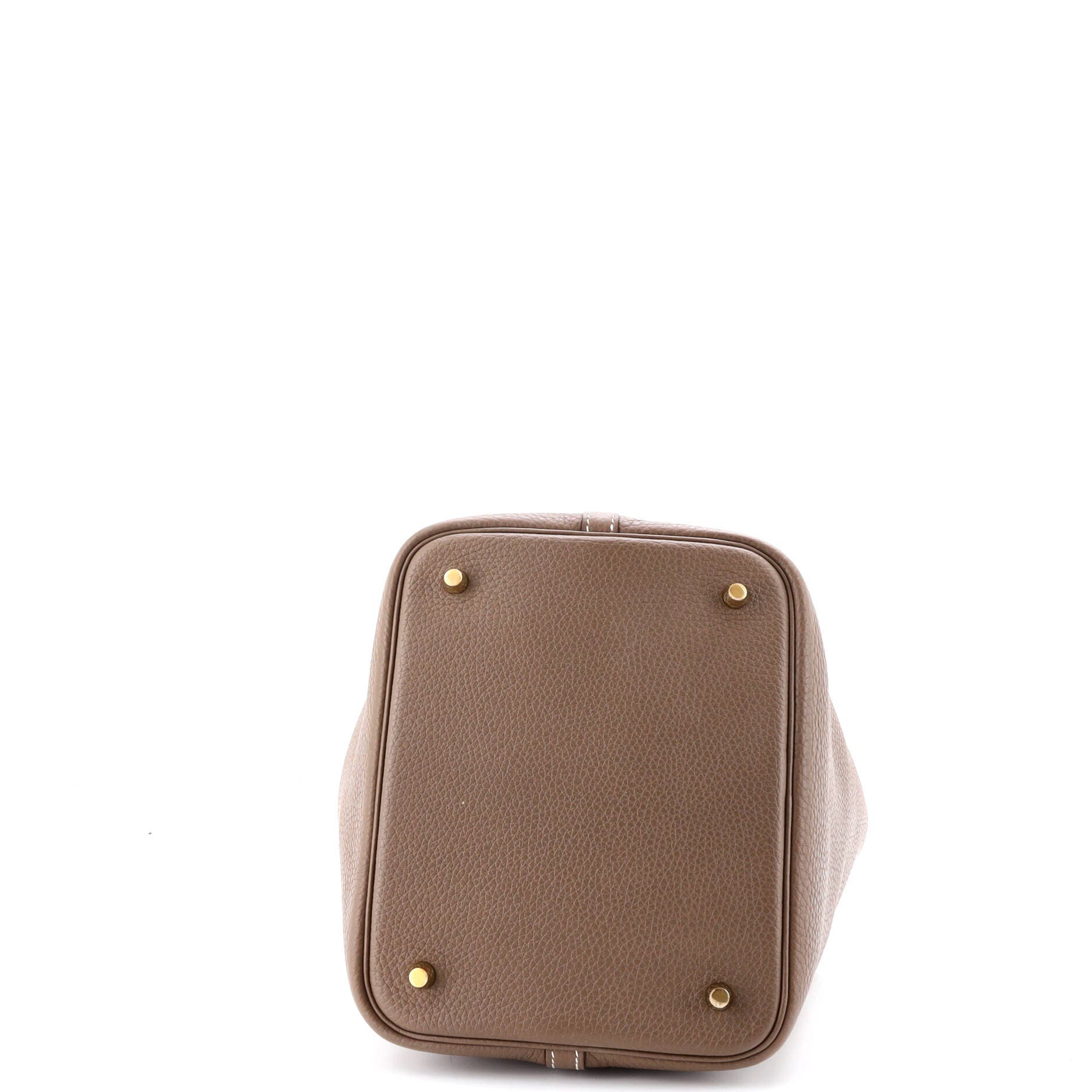 Pre-Owned Hermes Picotin Lock Bag Clemence MM, Alternate, color, Etoupe