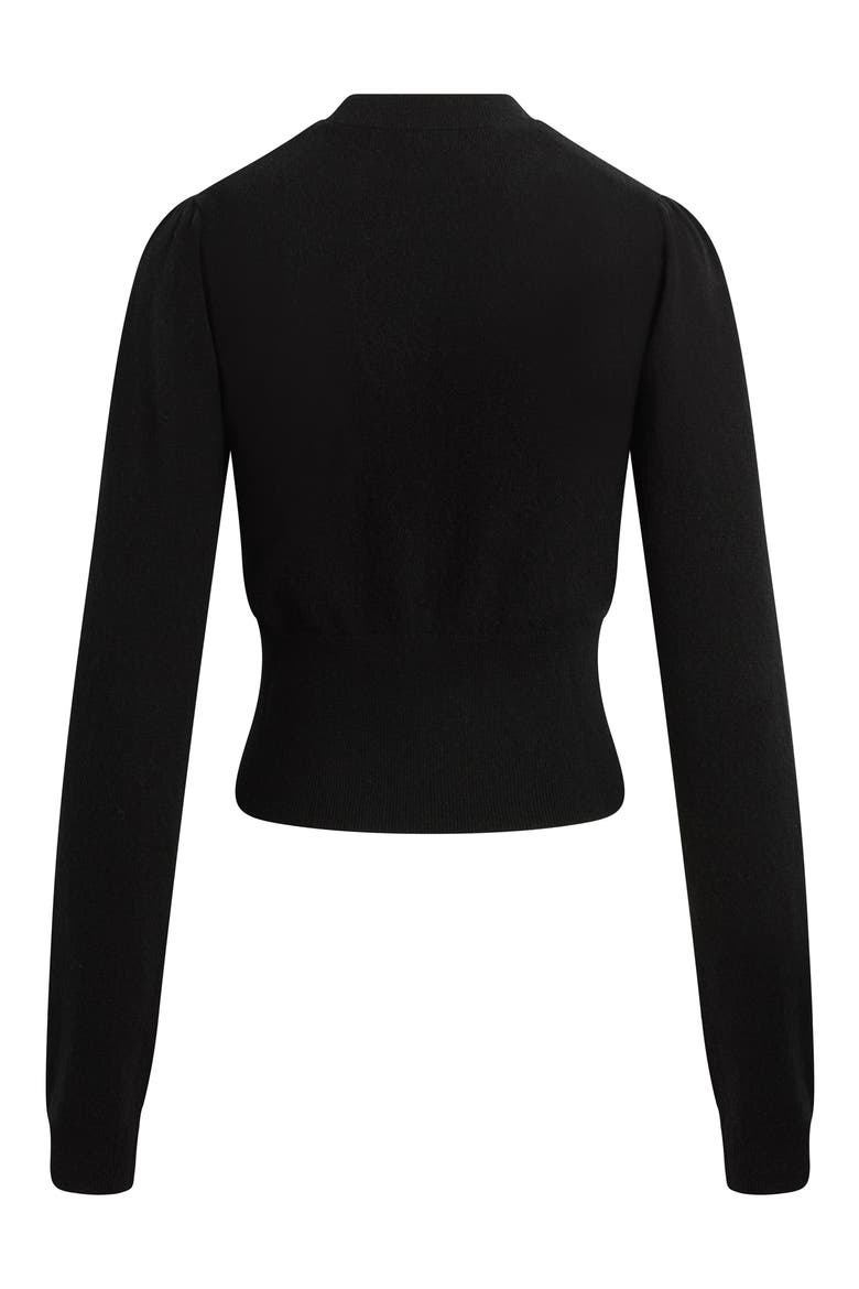The Elena Cashmere Sweater, Alternate, color, BLACK