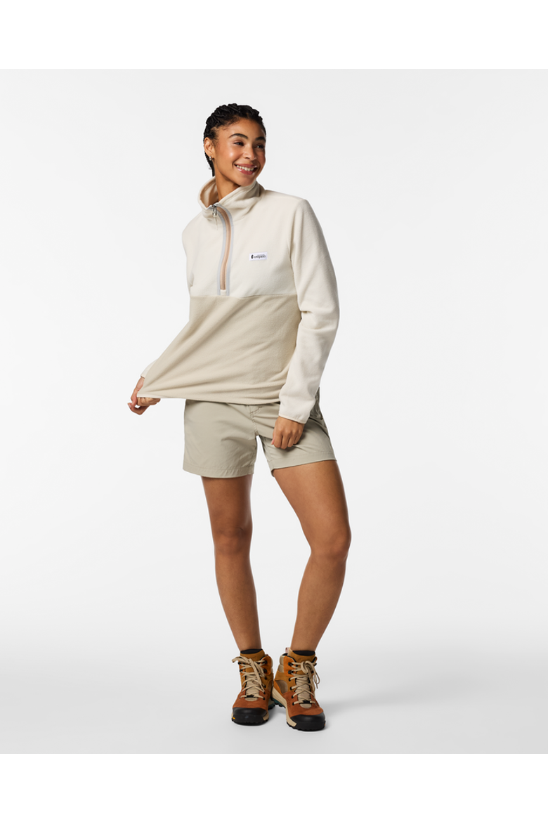 Amado Fleece Pullover - Women's, Alternate, color, Chalk and Mineral
