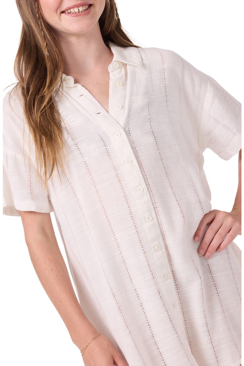 Kids' Kyra Cover-Up Shirt, Alternate, color, VANILLA