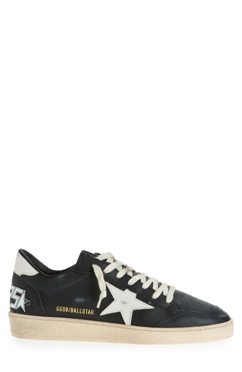 Golden Goose Ball Star Sneakers In Black/white