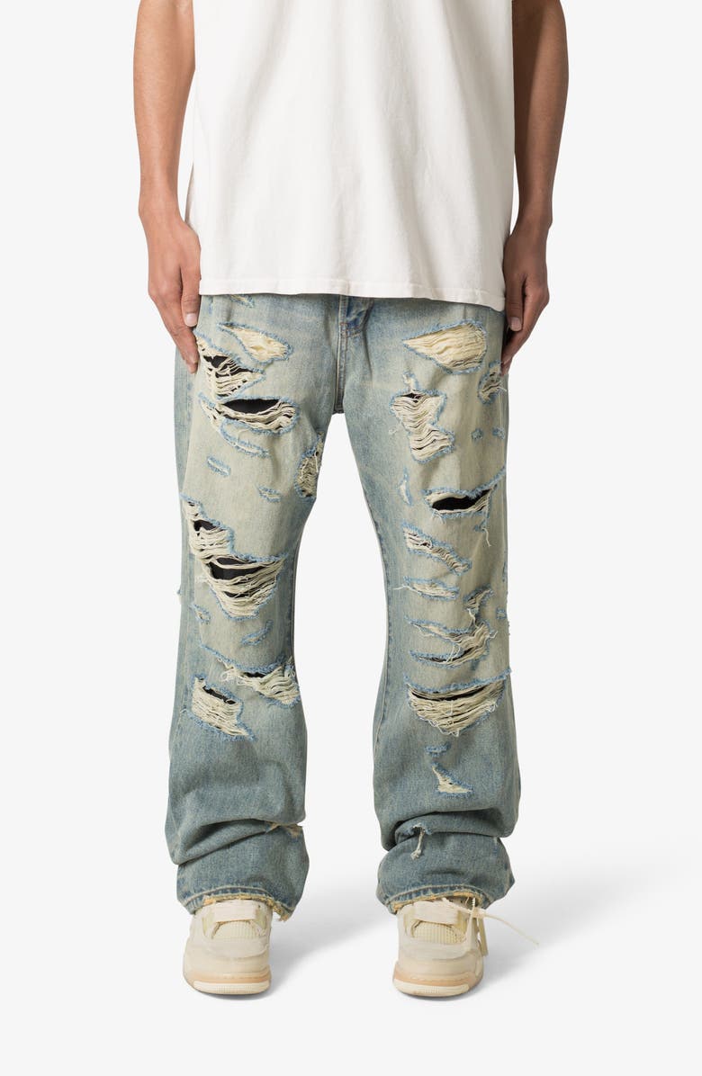 mnml Ripped Ultra Baggy Jeans, Main, color, 