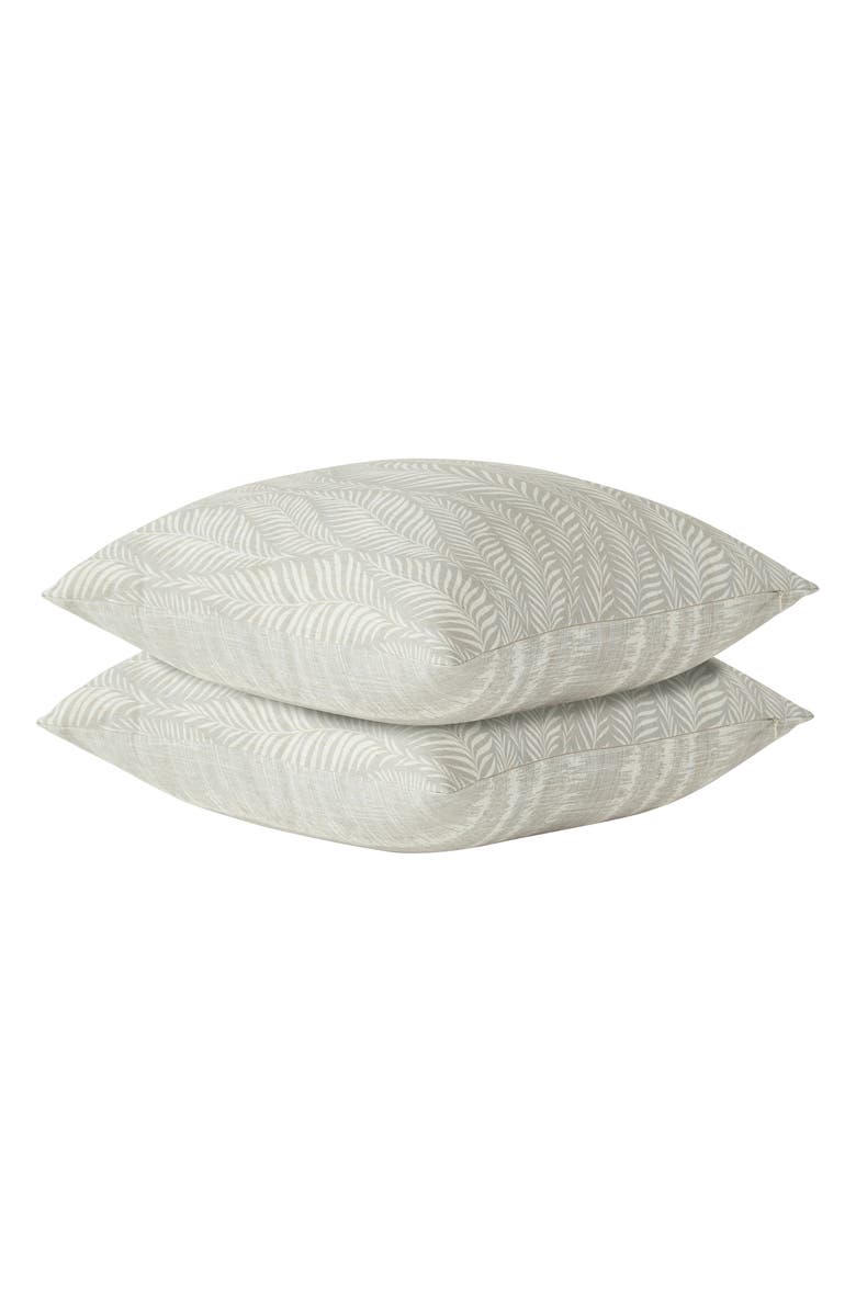 Palm Aire Owen Set of 2 Reversible Throw Pillows, Alternate, color, Beige