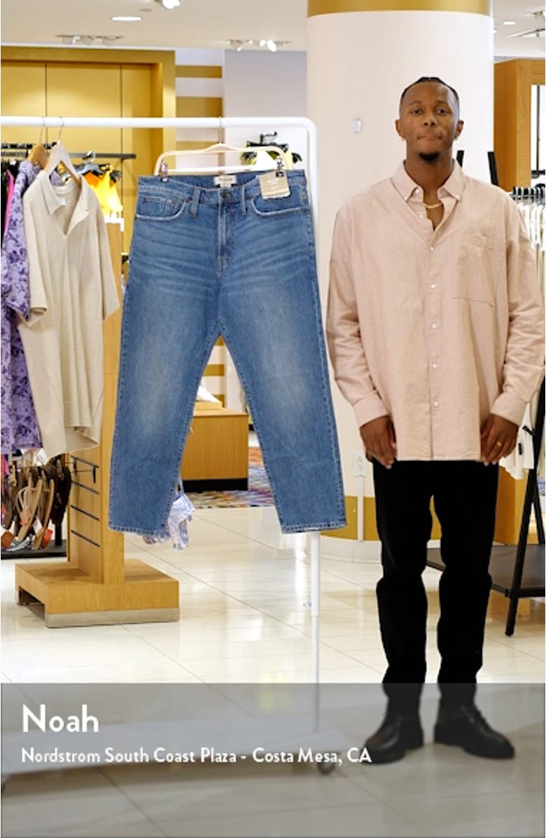 Authentic Flex Relaxed Taper Jeans, sales video thumbnail