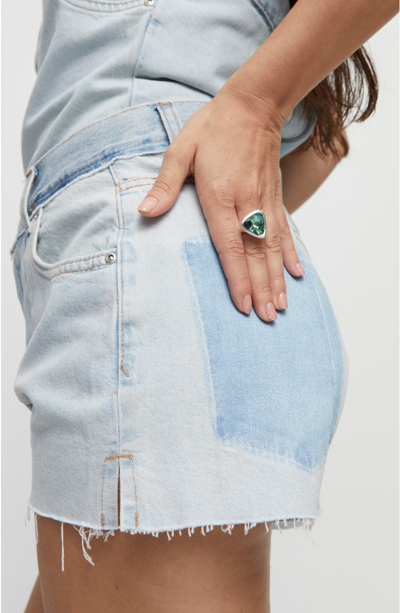 UNODE50 Crystal Accent Ring, Alternate, color, Silver