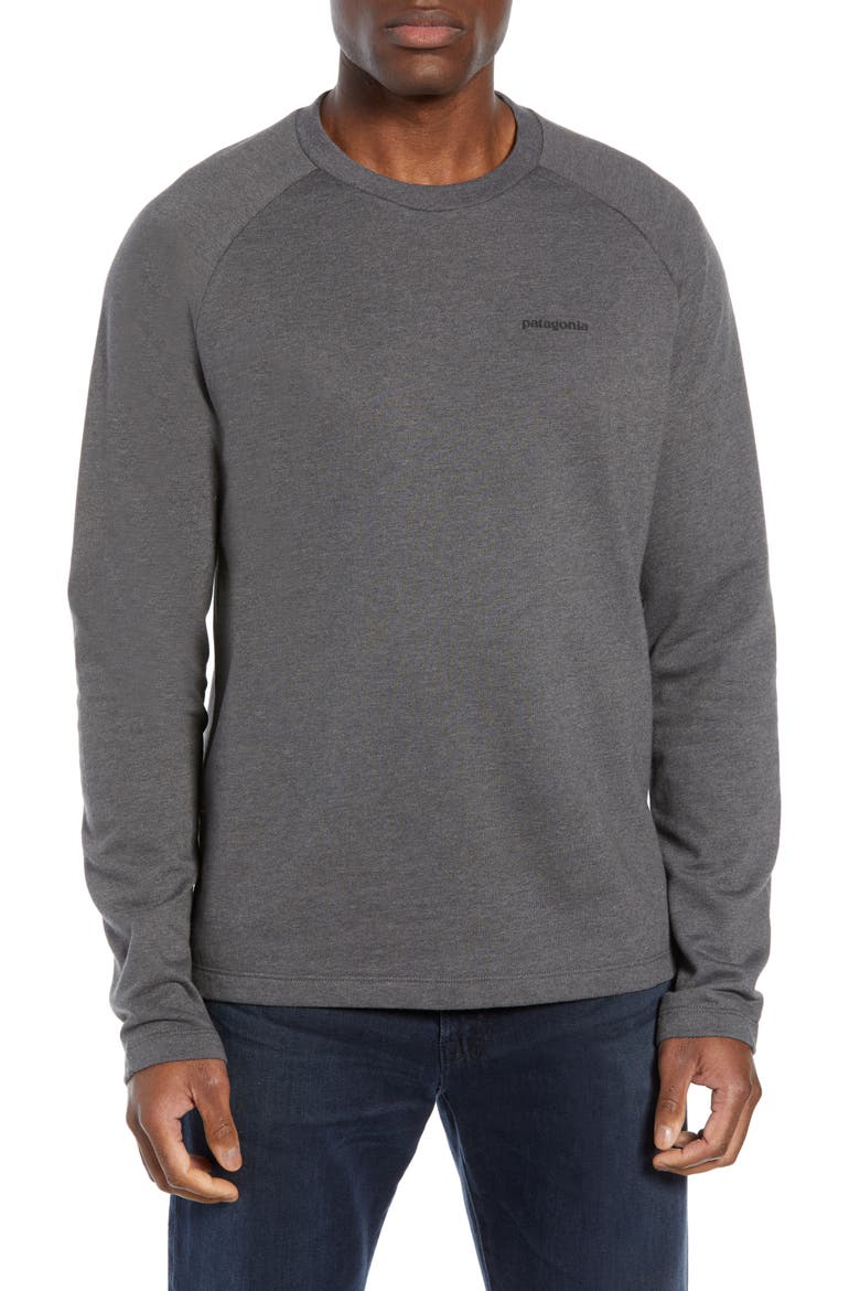 P-6 Logo Regular Fit Lightweight Sweatshirt, Main, color, FORGE GREY