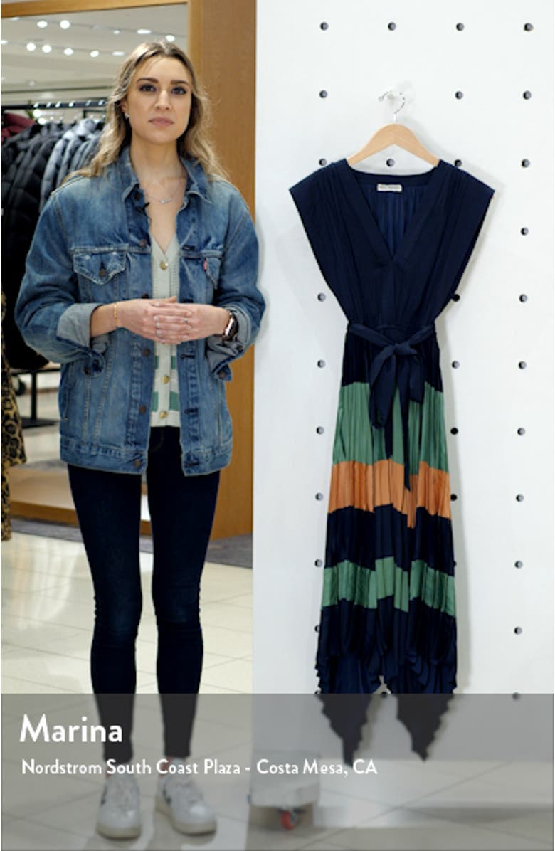 Mayshe Handkerchief Hem Dress, sales video thumbnail