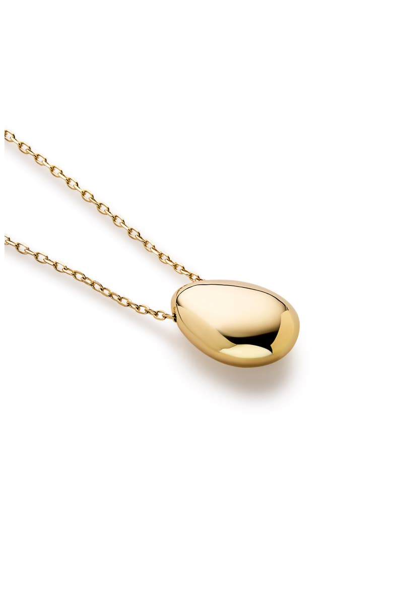 Gold Pendant Necklace - Gold Teardrop Necklace, Alternate, color, Gold