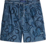 Scotch & Soda Chambray Cargo Shorts
