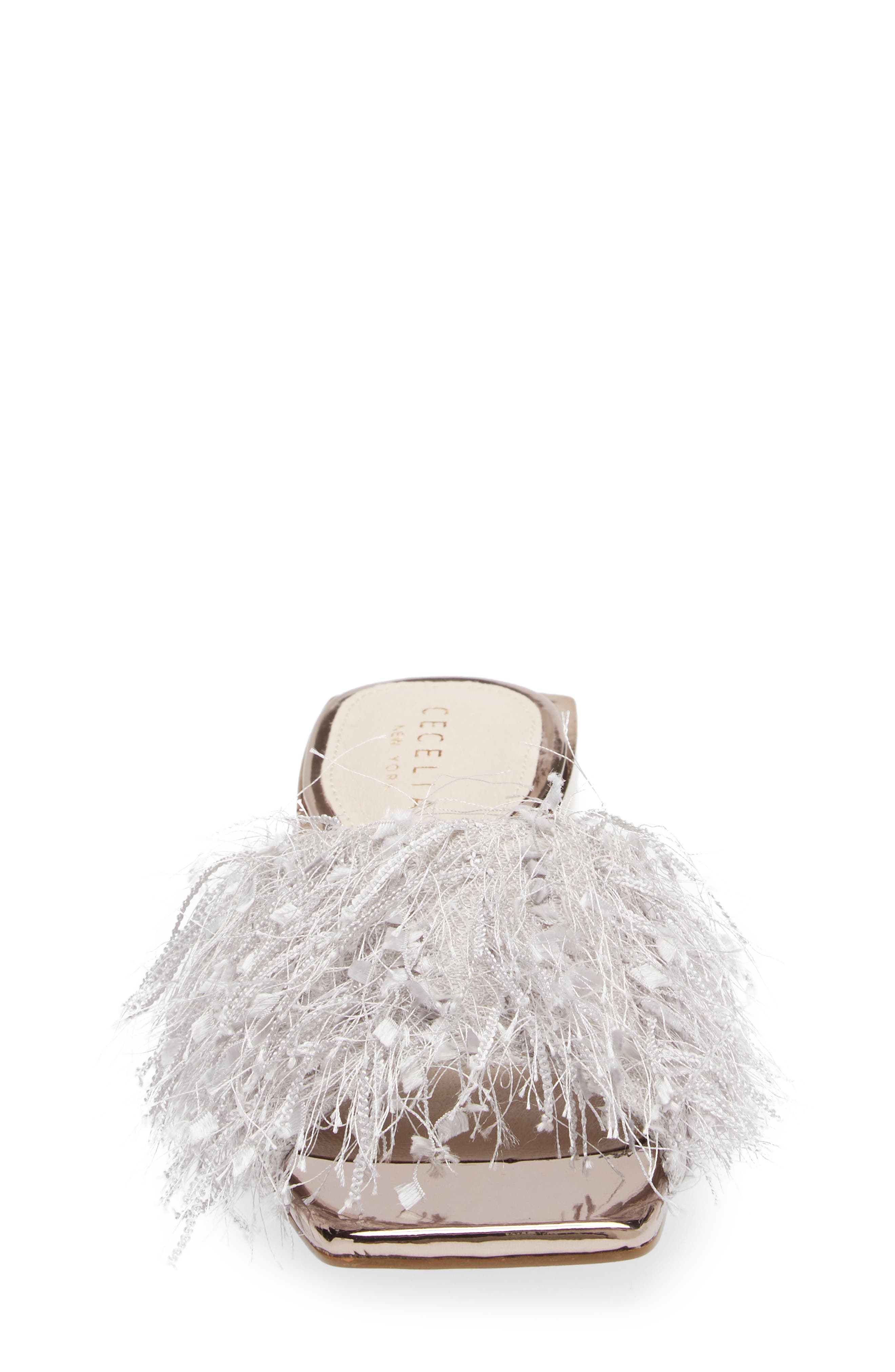 Cecelia New York Olivia Fringe Sandal, Alternate, color, 