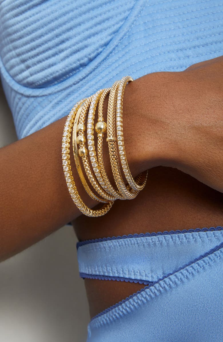 Bony Levy 14K Gold Stretch Chain Bracelet, Alternate, color, 