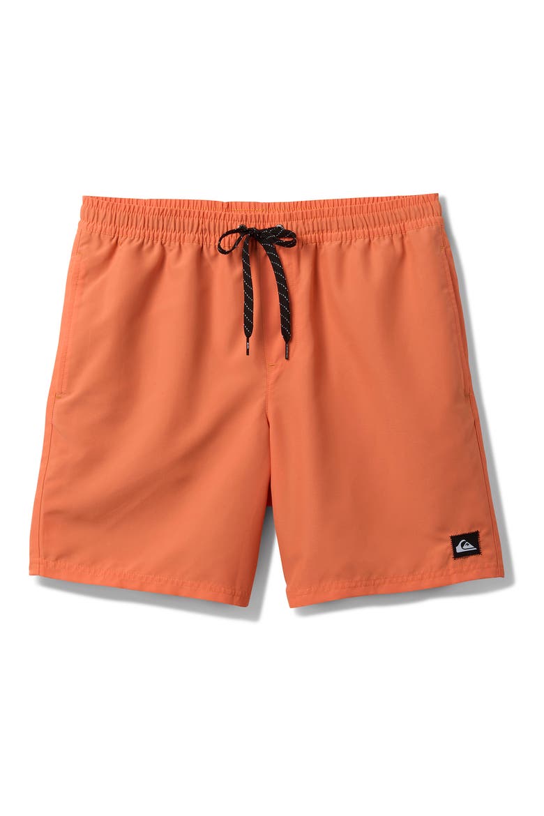 Everyday Volley 15-Inch Swim Trunks, Main, color, PAPAYA