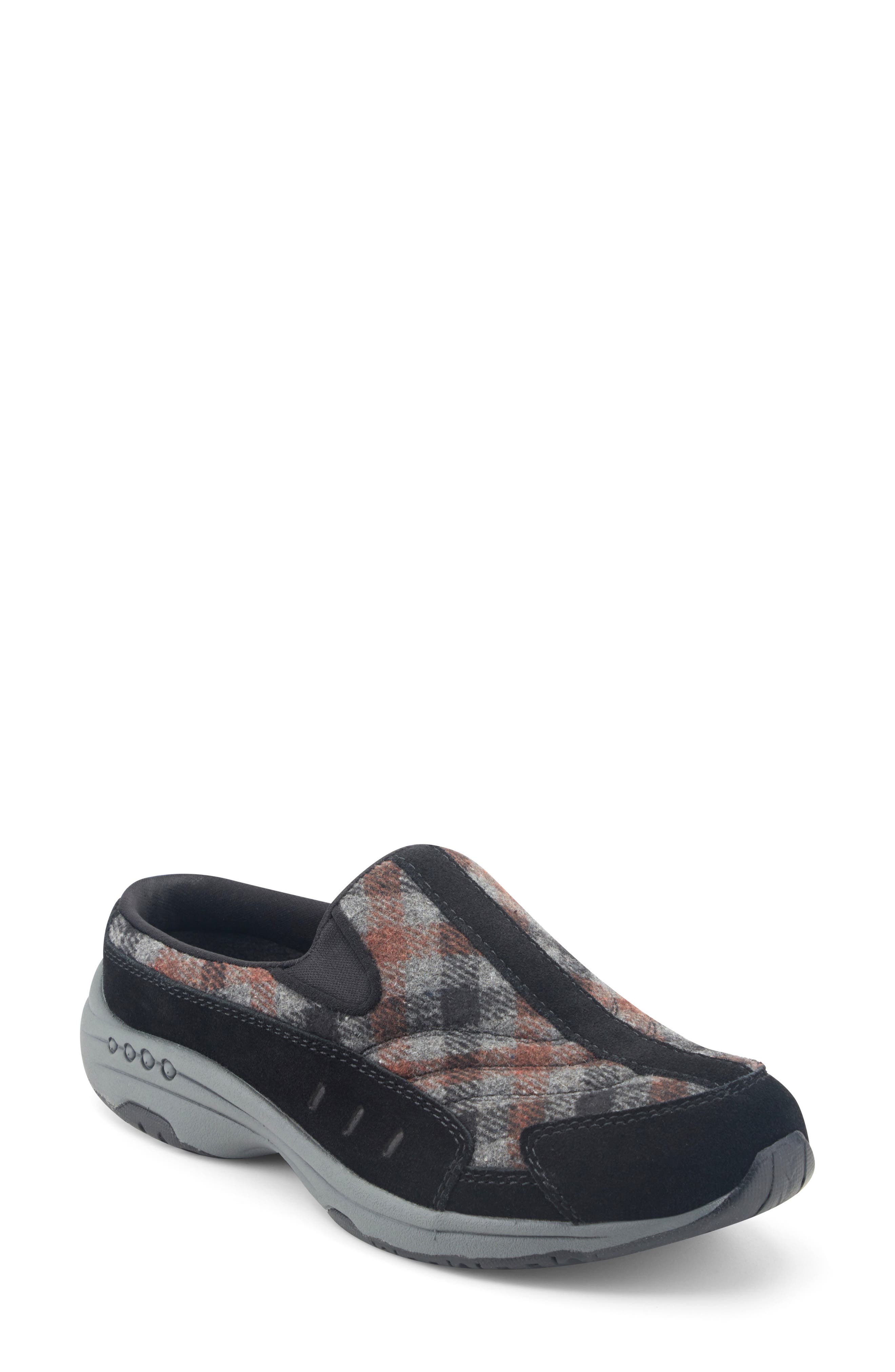 Traveltime 20th Anniversary Edition Leather Clog Sneaker, Main, color, BLK01