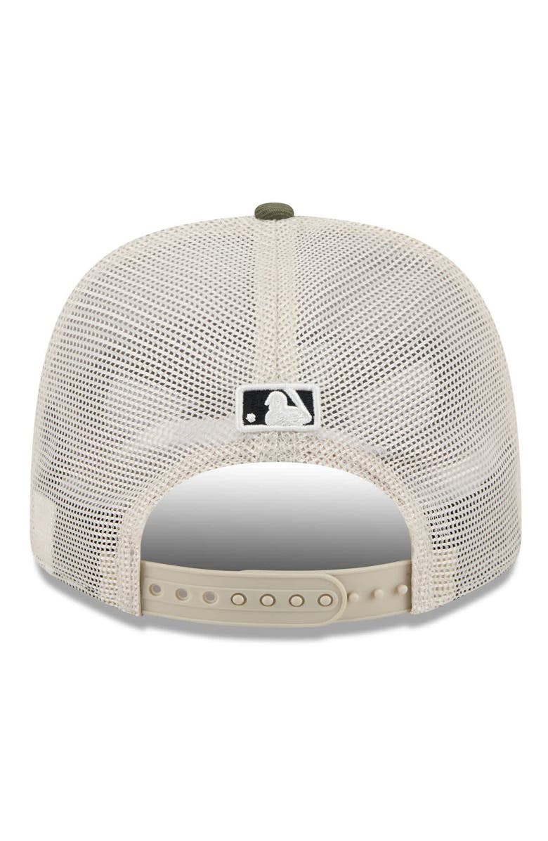 New Era Men
s New Era Light Beige/Olive Cincinnati Reds 2025 Armed Forces Day 9SEVENTY Stretch-Snap Hat, Alternate, color, Light Beige