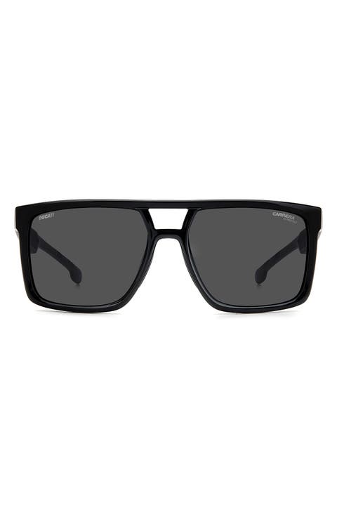 Carduc 018/S 58mm Rectangle Sunglasses