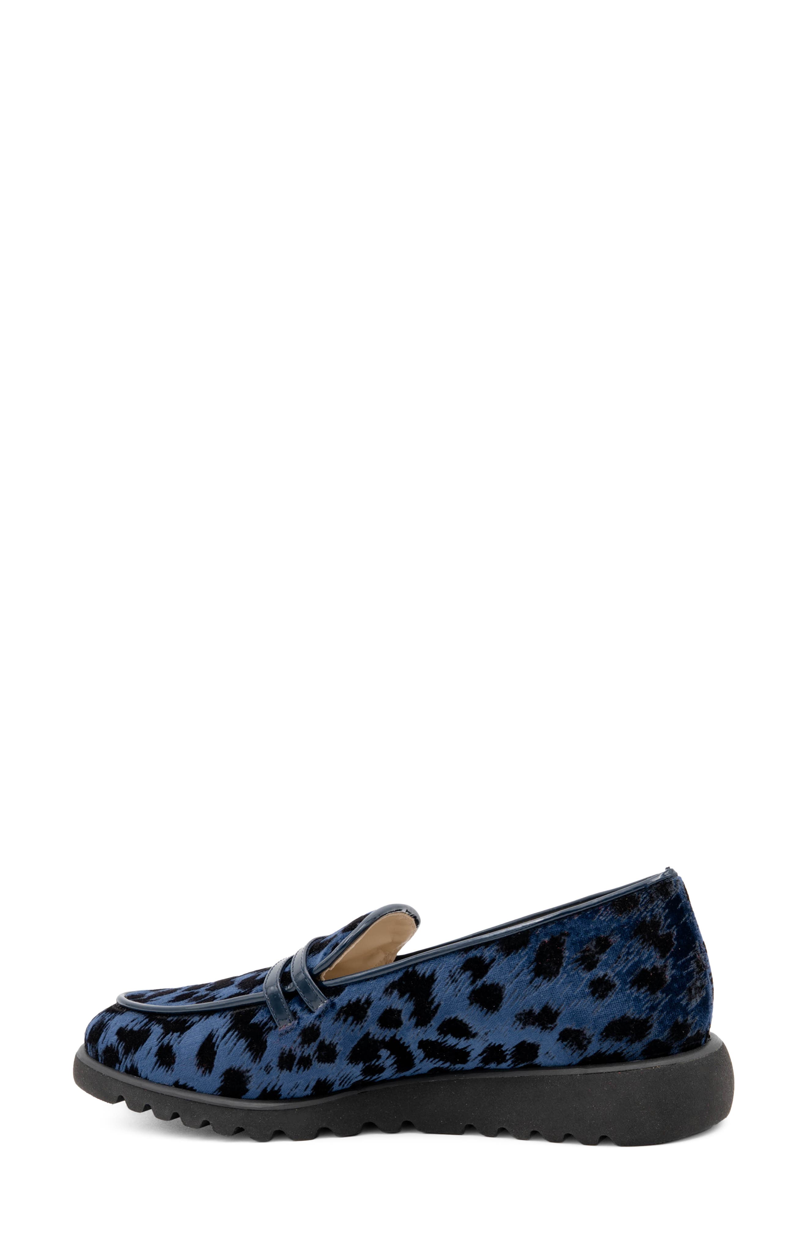 Erik Wedge Sneaker, Alternate, color, OCEANO DIZY NIGHT VERNICE TRIM