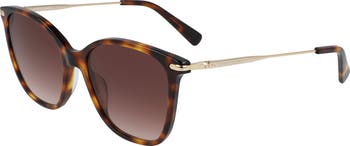 54mm Gradient Cat Eye Sunglasses