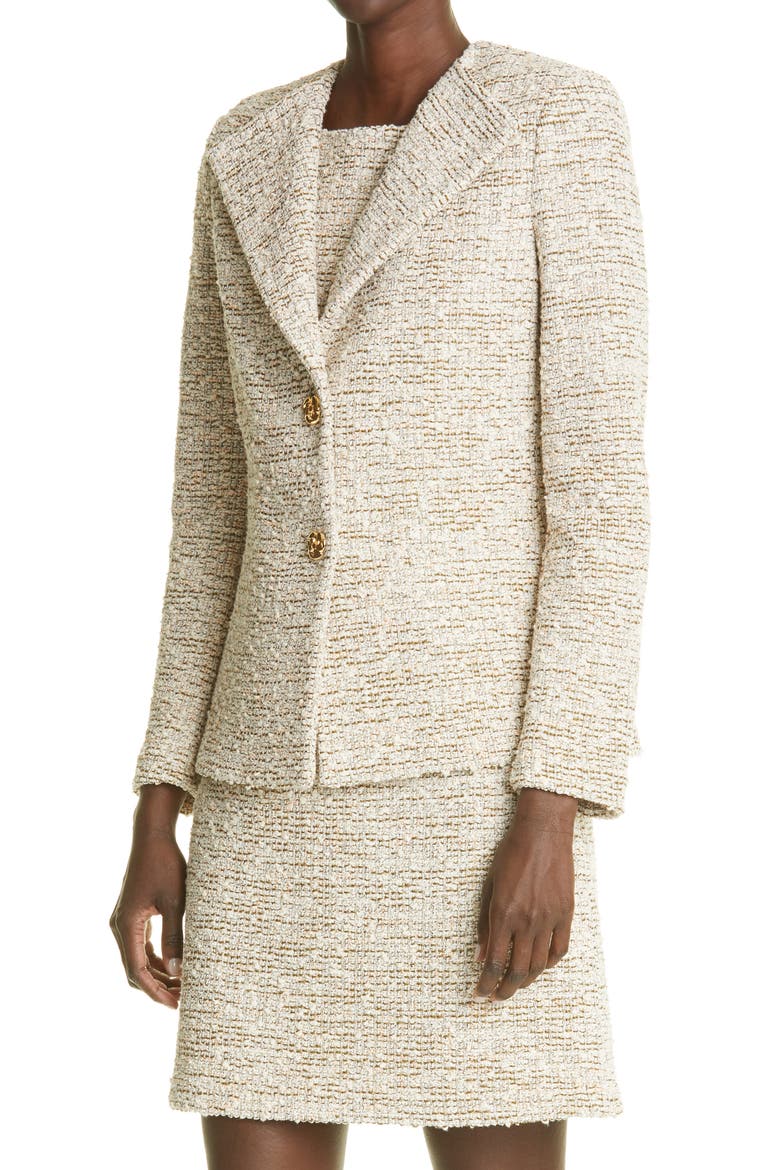 Bouclé Jacket, Alternate, color, EPOM