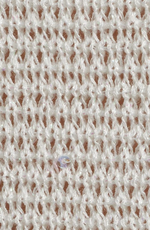 Kobi Halperin Noa Sequin-embellished Crewneck Sweater In White