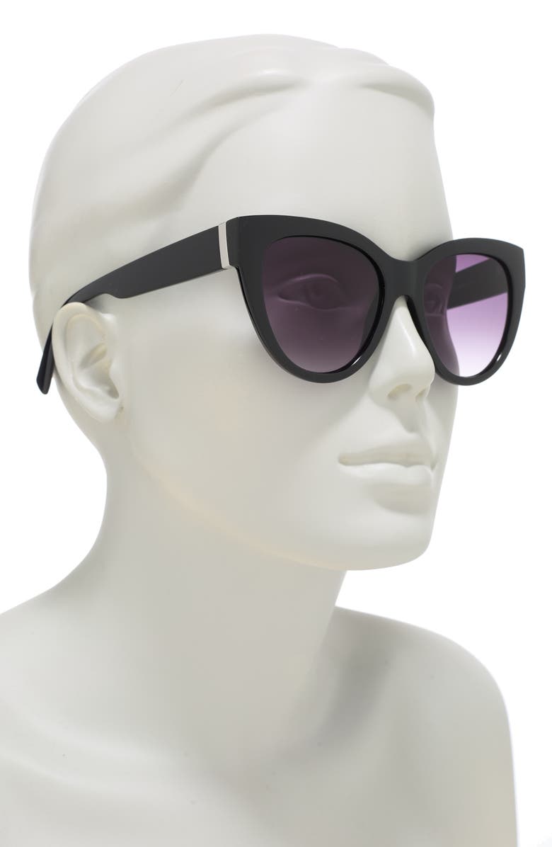 Vince Camuto 60mm Cat Eye Sunglasses, Alternate, color,