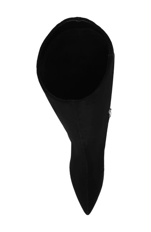 Nordstrom Dauphine Kitten Heel Knee High Boot In Black