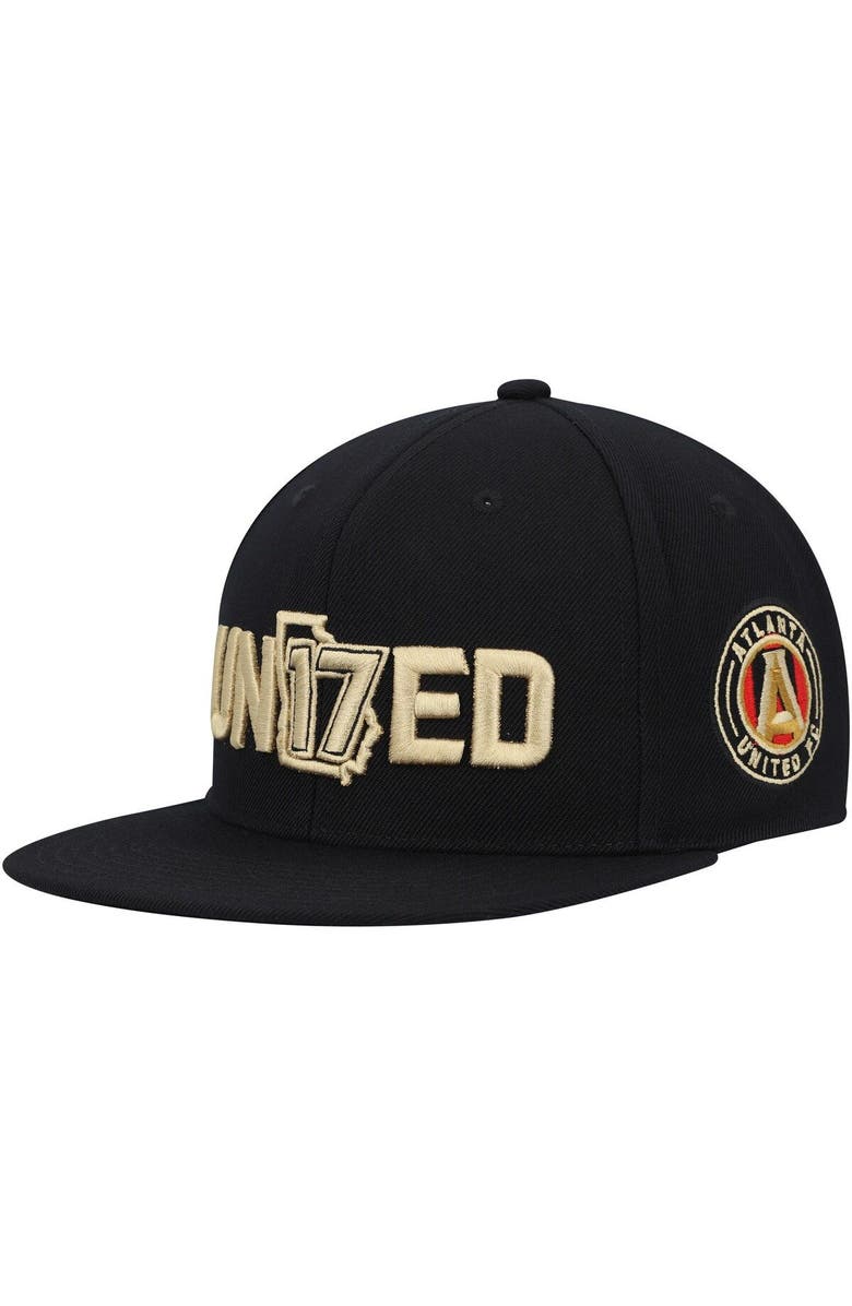 Mitchell & Ness Men's Mitchell & Ness Black Atlanta United FC We Are The A Snapback Hat, Main, color, Black
