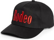 Rodeo Work Wear Rodeo Embroidered Cotton Twill Baseball Cap