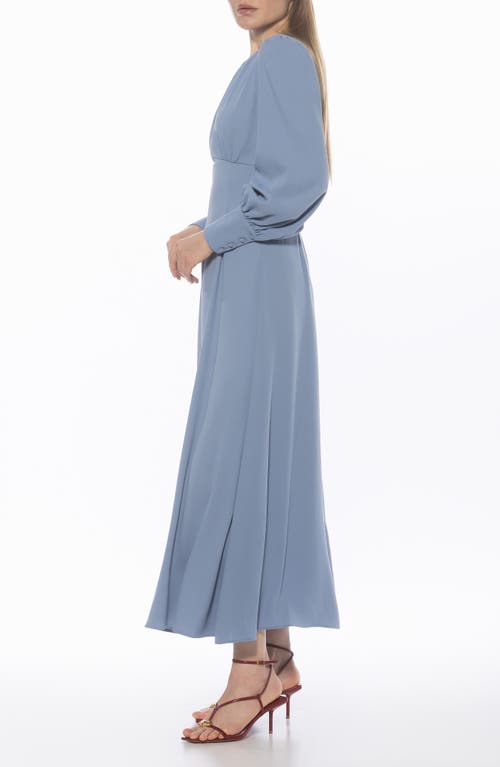 Alexia Admor Yesenia Long Sleeve Empire Waist Maxi Dress