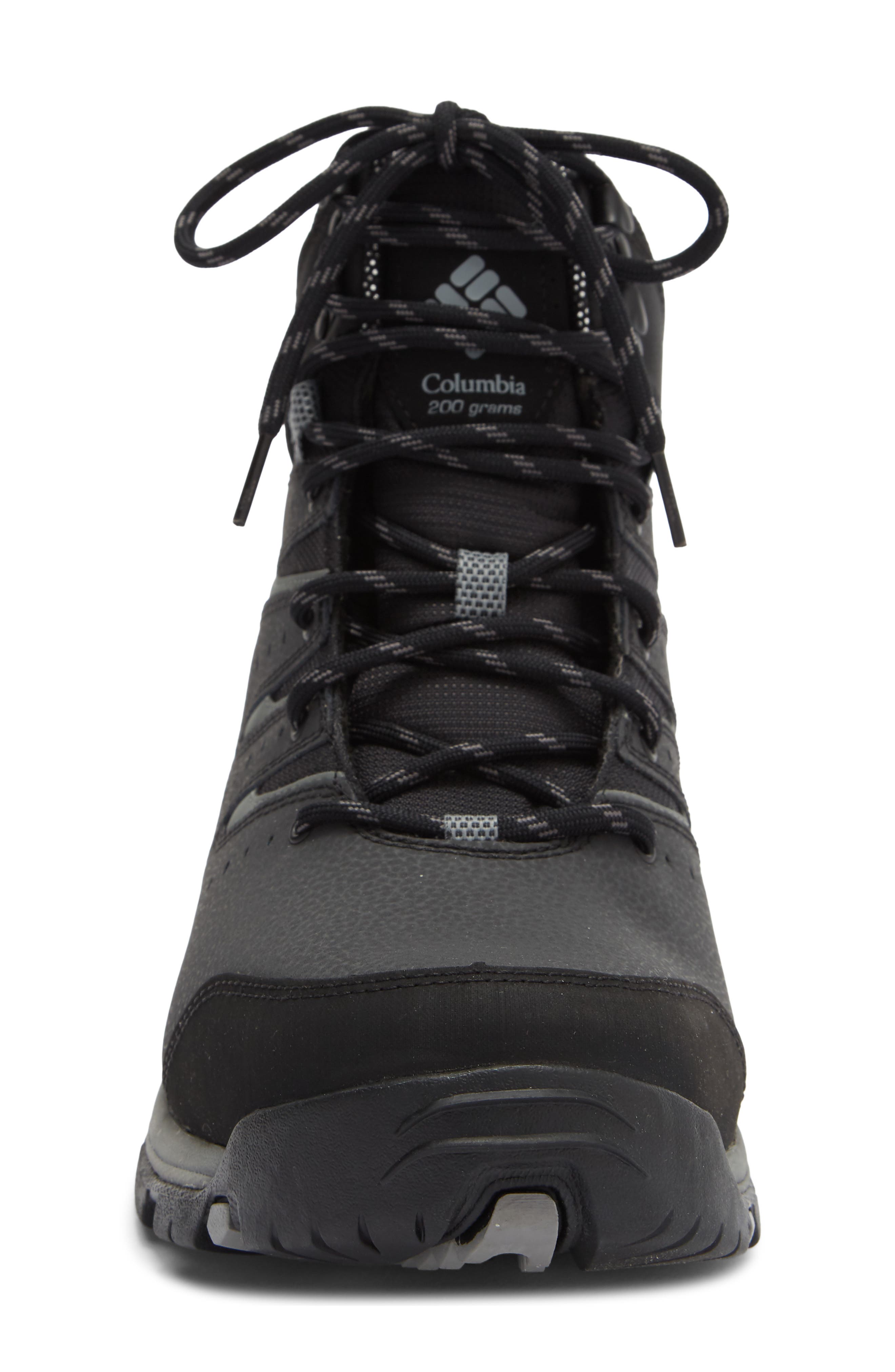 Gunnison II Omni Heat Insulated V2 Boot, Alternate, color, BLACK/ GREY STEEL