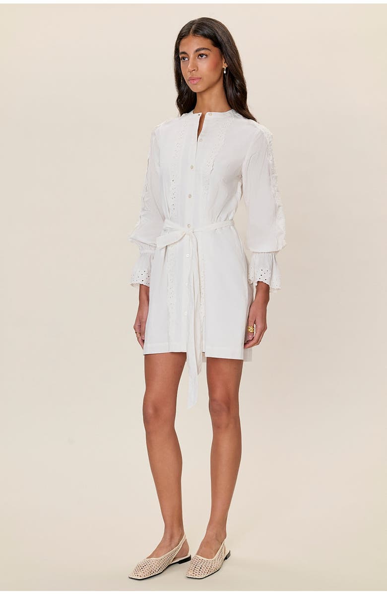 Rebecca Taylor Lorelai Tunic Dress, Alternate, color, Ivory