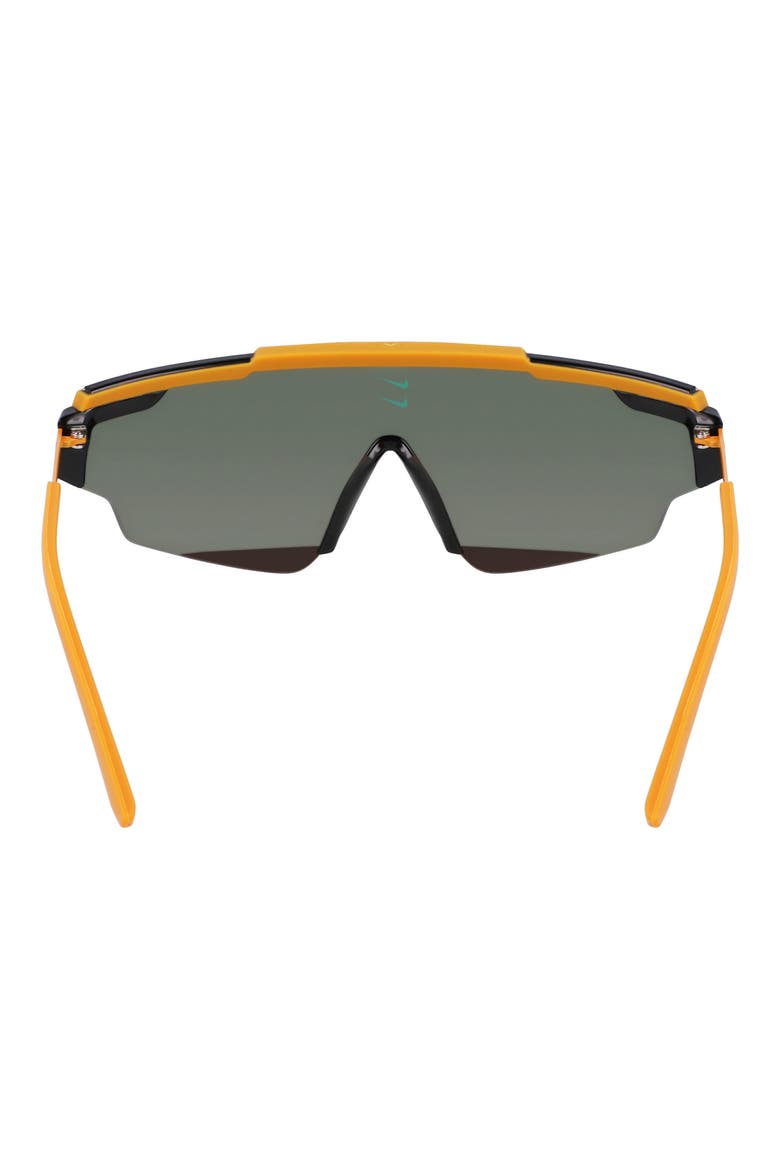 Marquee Edge 64mm Shield Sunglasses, Alternate, color, MONARCH/ GREEN