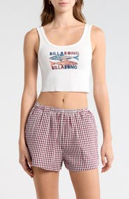 Billabong Salt of the Sea Crop Cotton Tank