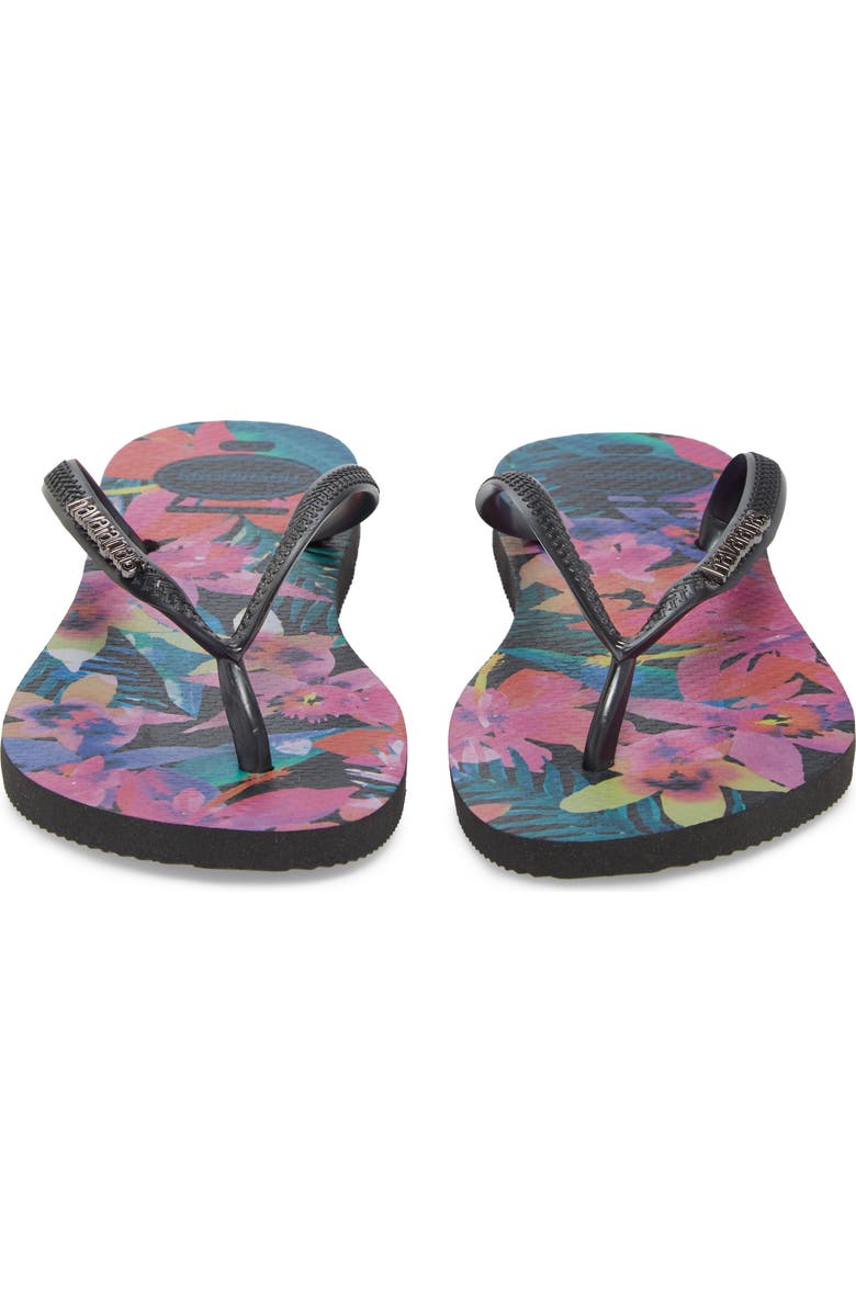 Havaianas 'Slim Tropical' Flip Flop, Alternate, color,