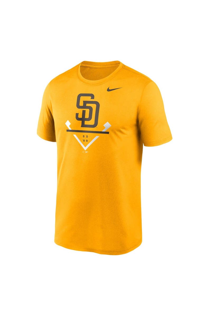 Nike Men's Nike Gold San Diego Padres Icon Legend T-Shirt, Alternate, color, 