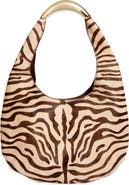 Dolce Vita Kairo Zebra Genuine Calf Hair Shoulder Bag