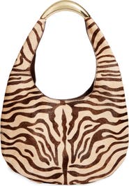 Dolce Vita Kairo Zebra Genuine Calf Hair Shoulder Bag