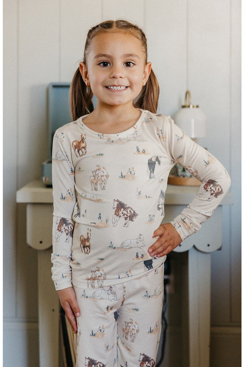 Montana Long Sleeve Two-Piece Pajamas, Alternate, color, MONTANA