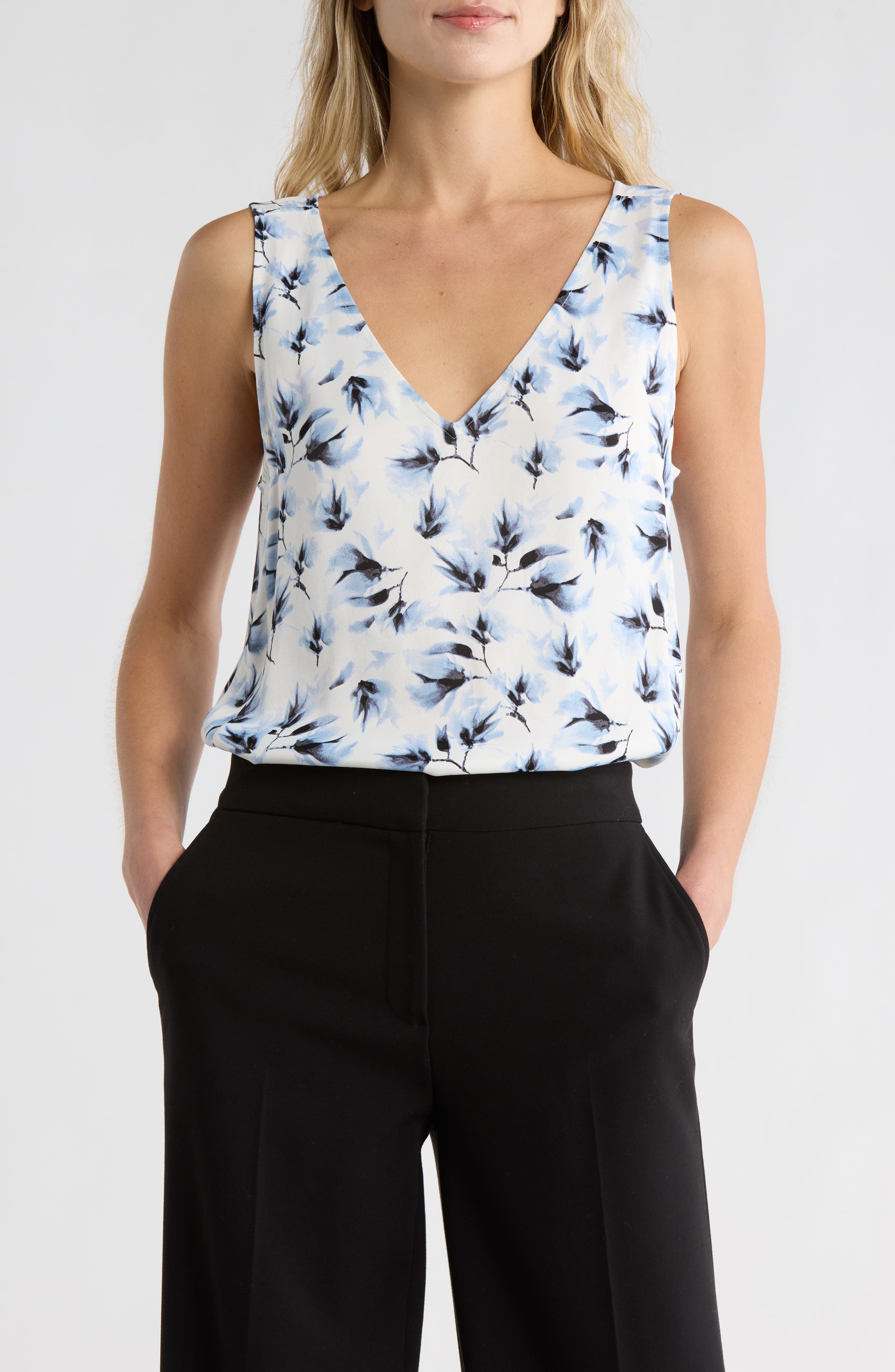 BLUE DRESDON FLORAL