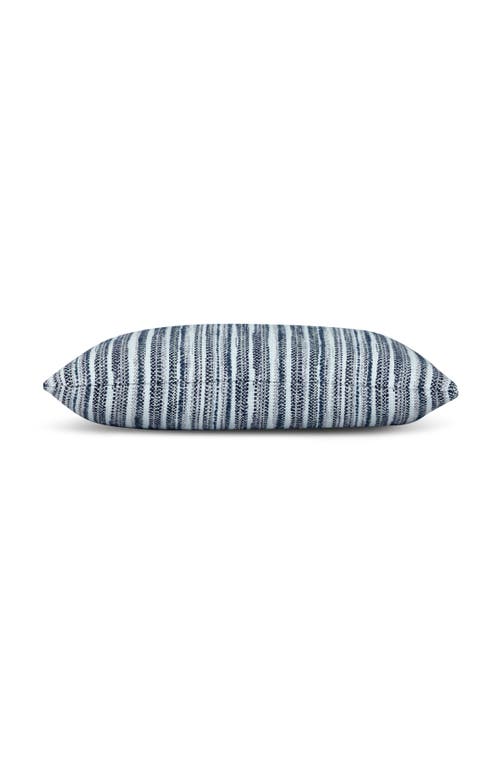 Elaine Smith Endless Indigo Textured Indoor & Outdoor Woven Accent Pillow