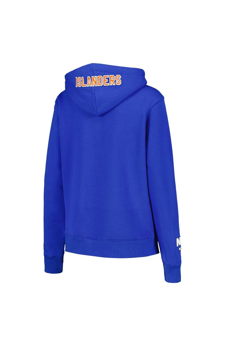 PRO STANDARD Women's Pro Standard Royal New York Islanders Classic Chenille Pullover Hoodie, Alternate, color, Royal