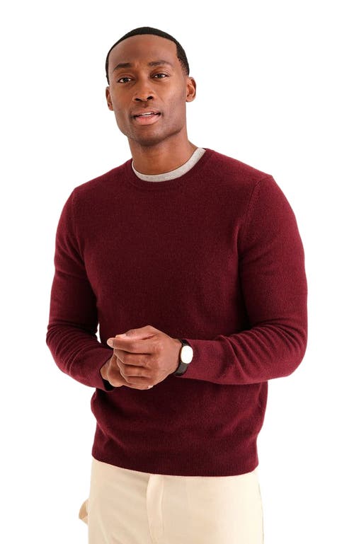 Naadam The Original Cashmere Sweater In Burgundy