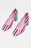 Charlotte Stone Estee Multicolor Square Toe Pump