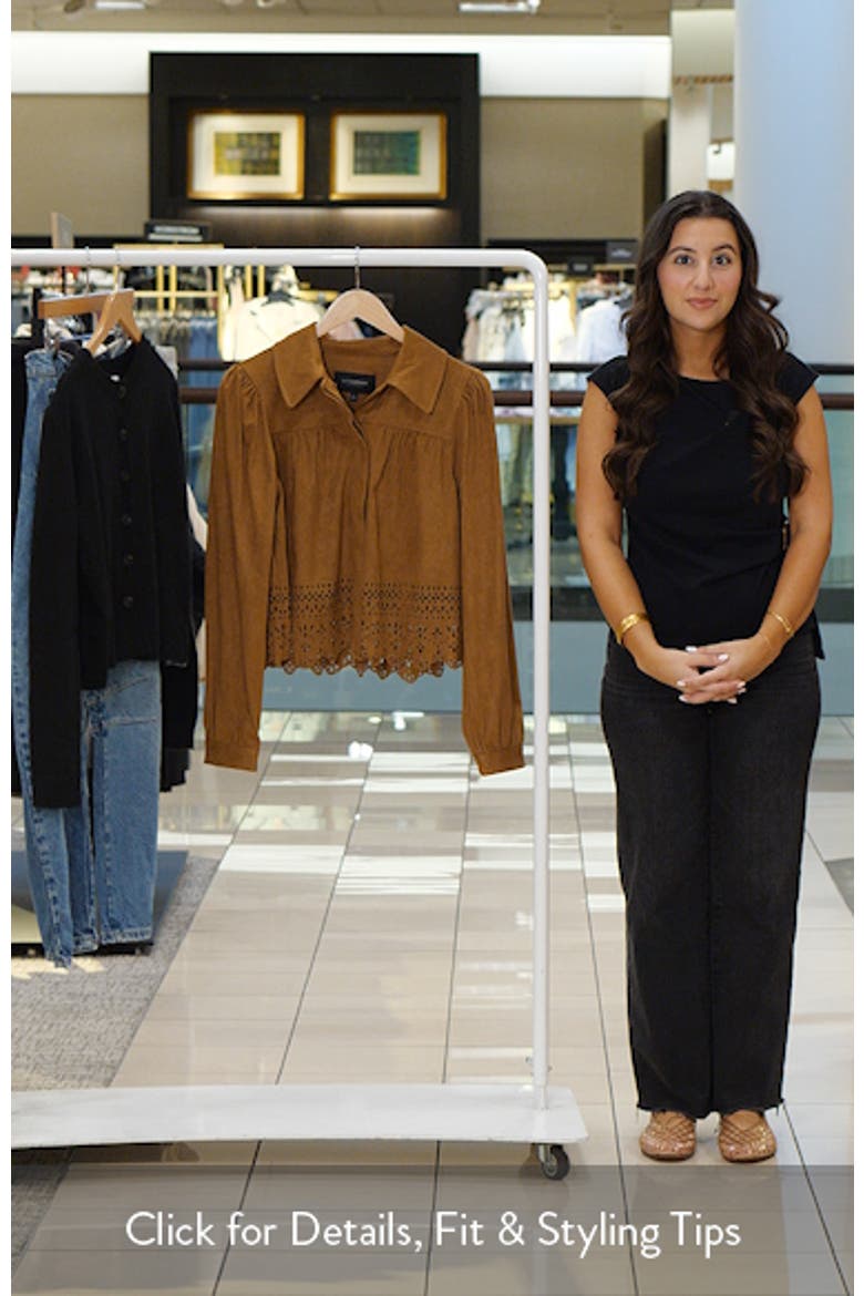 Puff Sleeve Laser Cut Jacket video