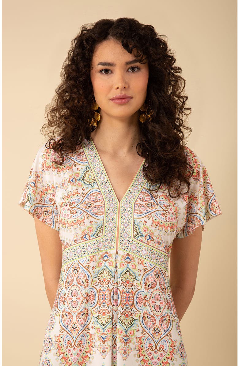 Hale Bob Elise Jersey Midi Dress, Alternate, color,